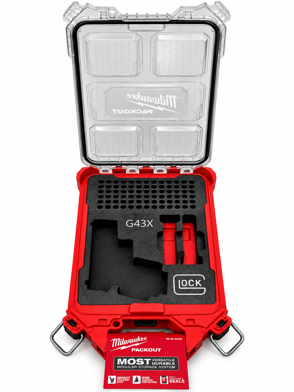 3D-Printed G43X Storage Insert for Milwaukee PACKOUT
