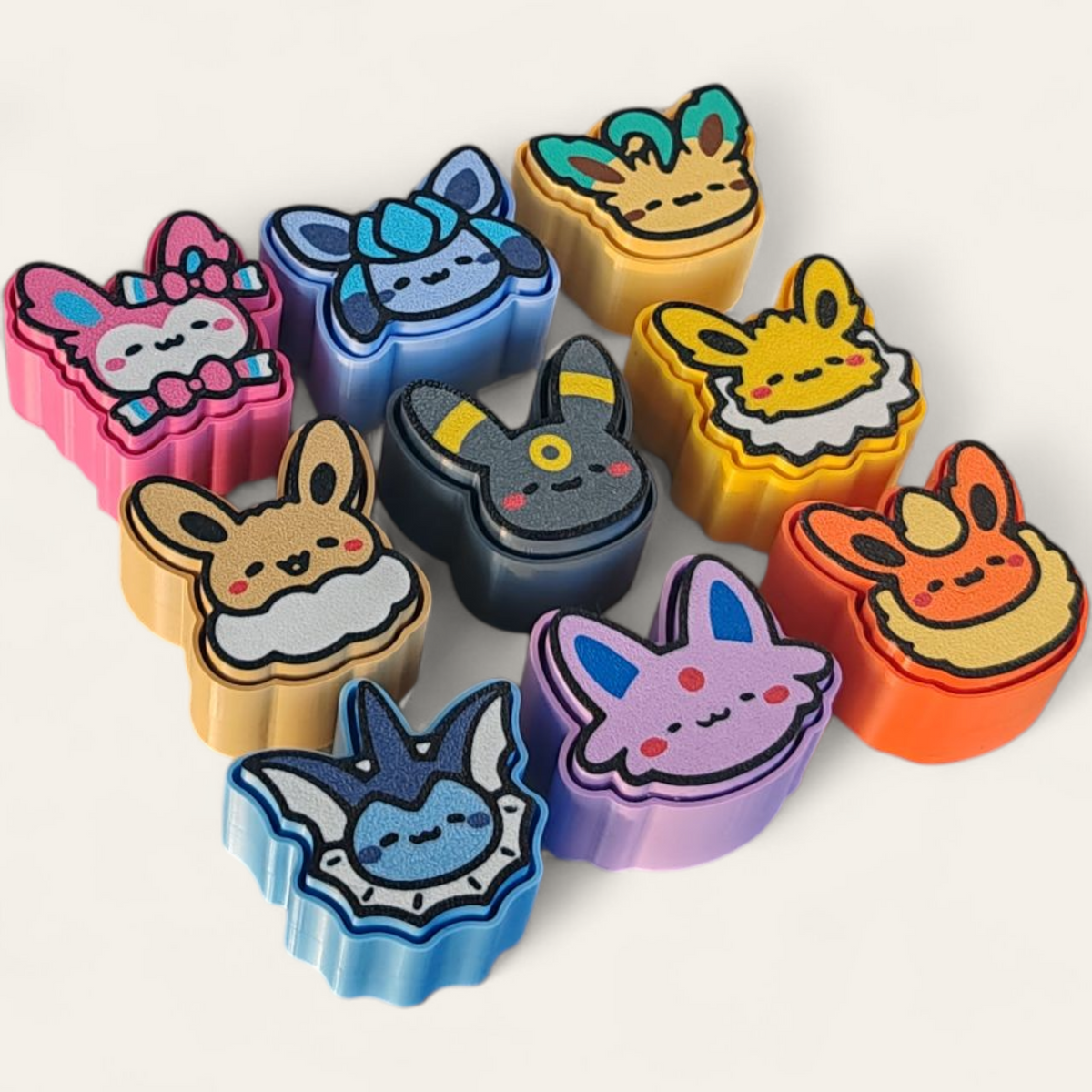 Eevee & Eeveelutions Fidget Clickers