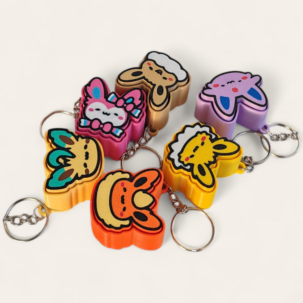 Eevee & Eeveelutions Fidget Clickers