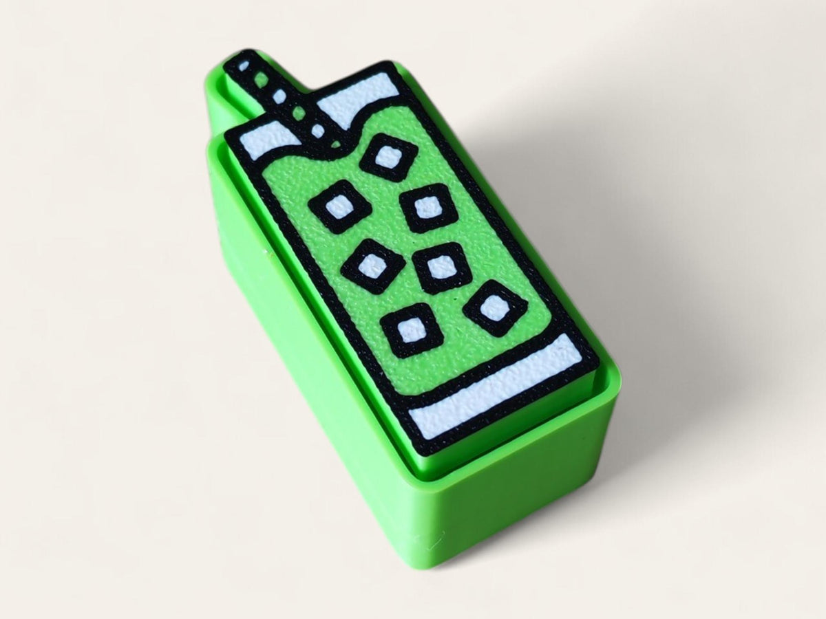 Matcha Fidget Clicker Keychain | 3D Printed Drink Toy | Sensory Pocket Accessory